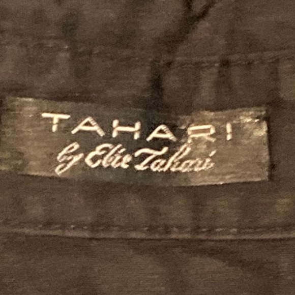 Black Button Up Puff Sleeve Blouse - Picture 5 of 7